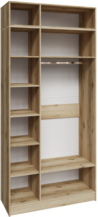 Шкаф 1,2 с антресолью Мадрид, Дуб делано