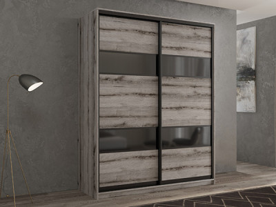 Шкаф-купе Кааппи 7 Эвок Окаменелый 140х60х230 см