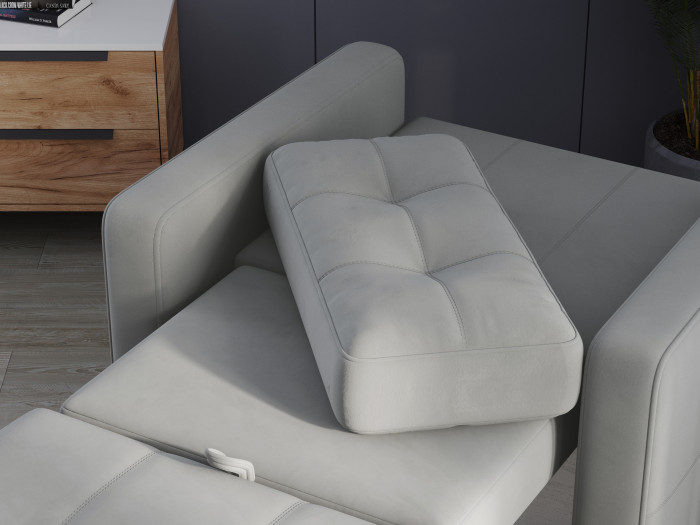 Кресло-кровать Брэй, Светло-серый