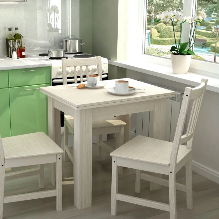 Стол кухонный раскладной дуб белфорт