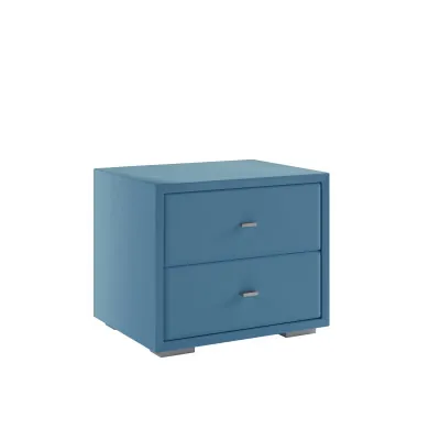 Тумба прикроватная интерьерная, светло-голубой