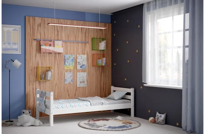 Кровать Соня (вариант 1), белый