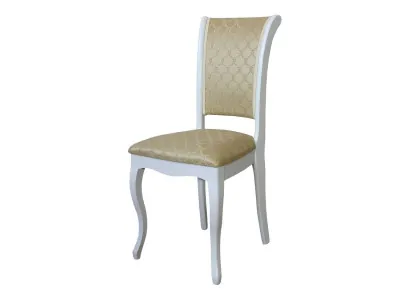 Стул С-6 белый/андрис бежевый