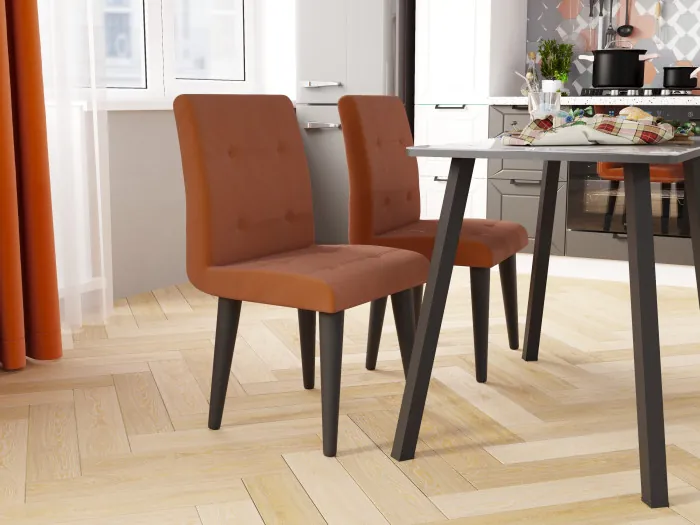 Стул Лилу, медный