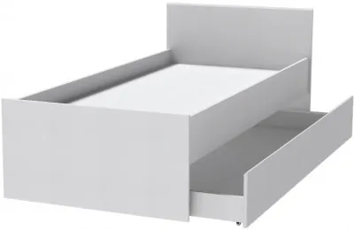 Кровать арт.015 (Выкатная часть) - Белый