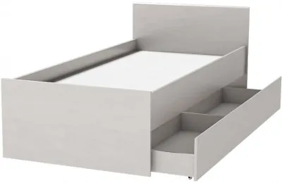 Кровать арт.015 (Ящик), Ясень Анкор Светлый