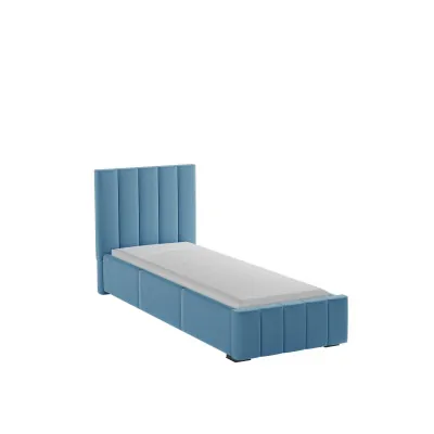 Нега Кровать интерьерная 900 светло-голубой, ортопед