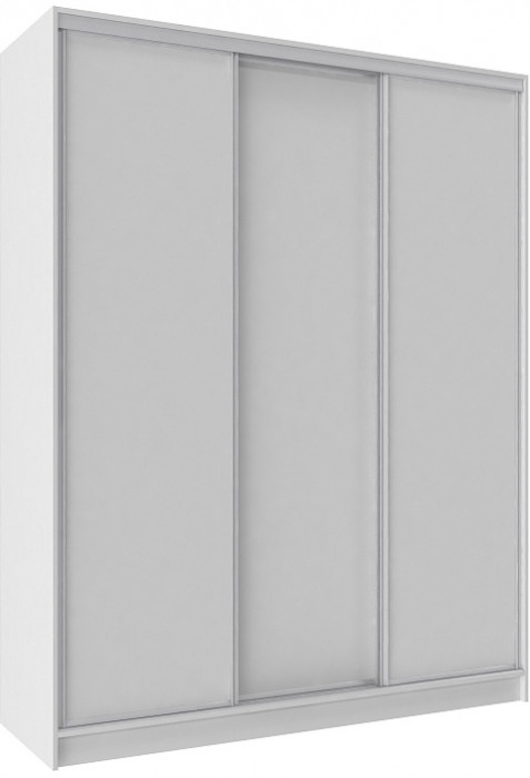 Шкаф-купе трехдверный 1800 Домашний Белый