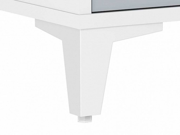 НМ 041.11 тумба прикроватная Морти Дуб Бунратти/белый/серый