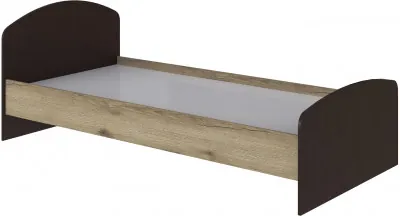 Кровать 90 Орион, Венге/Дуб делано