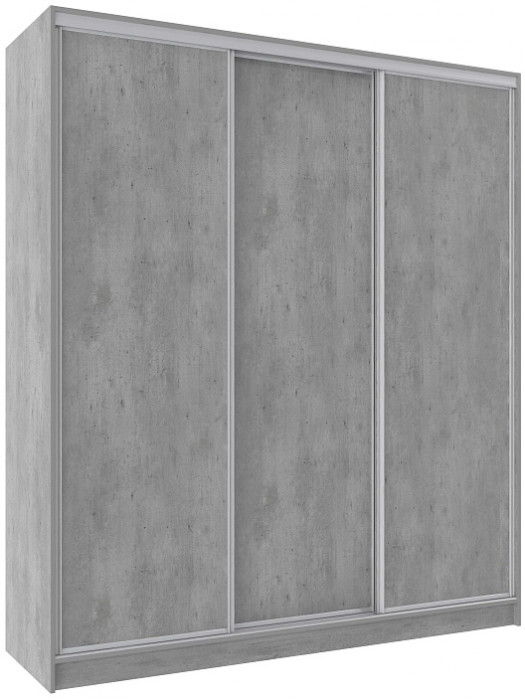 Шкаф-купе трехдверный 2000 Домашний Ателиер светлый