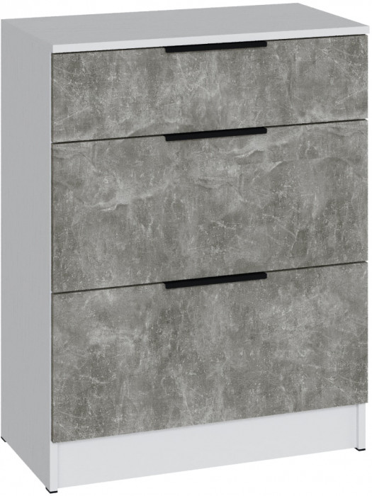 Набор мебели для прихожей "Мадрид", Белый/Ателье светлое