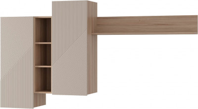 "Эмилия" ГМ-12 гостиный модуль Дуб смоки/Айриш (МФ03)