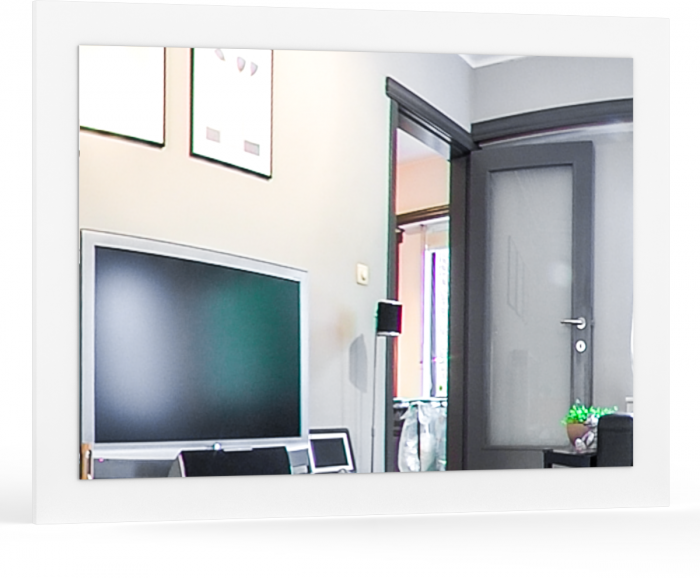 Камелия спальня № 7 Кровать 900 + Стол косметический + Зеркало + Комод, белый