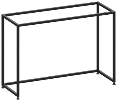 Туалетный столик + Зеркало Нао, Графит/Графит, Дуб Вотан