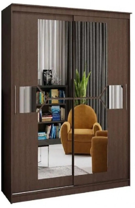 Шкаф-купе Элегант 1500 (Венге)