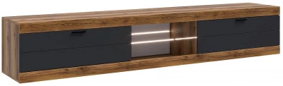 Прага Тумба ТВ макси, делано/Графит