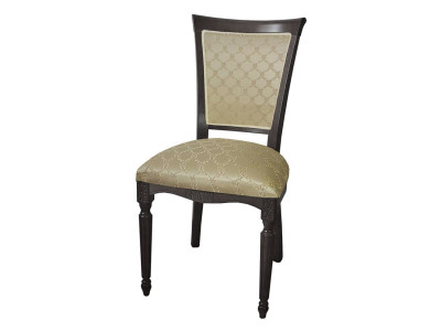 Стул С-14 черный/андрис бежевый