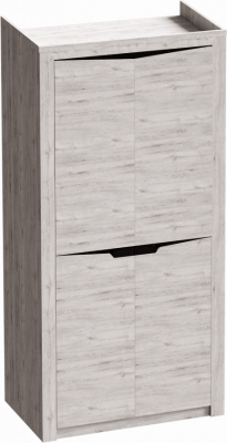 Соренто спальня Шкаф двухдверный, дуб бонифаций