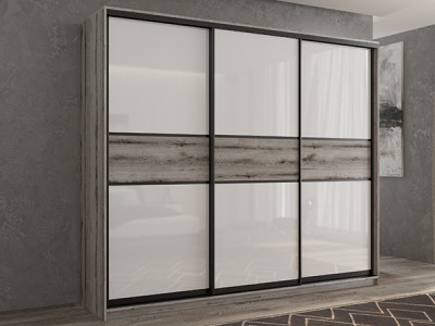 Шкаф-купе Кааппи 11 Эвок Окаменелый 180х60х230 см