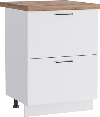 КГ ШН2Я 600 Белый софт матовый/Белый гладкий Арника РМ