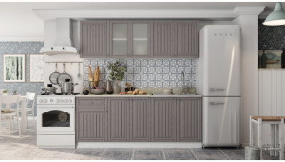 Кухня МДФ Хозяюшка 2000, Трюфель