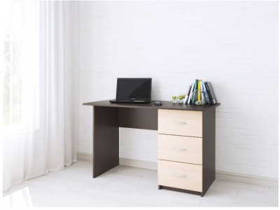 Письменный стол Сити-1 венге/дуб молочный