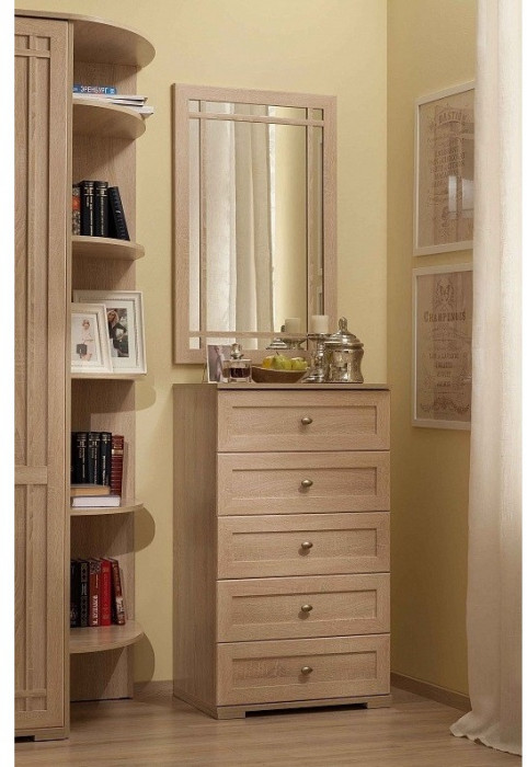 Зеркало навесное Sherlock 7, дуб сонома