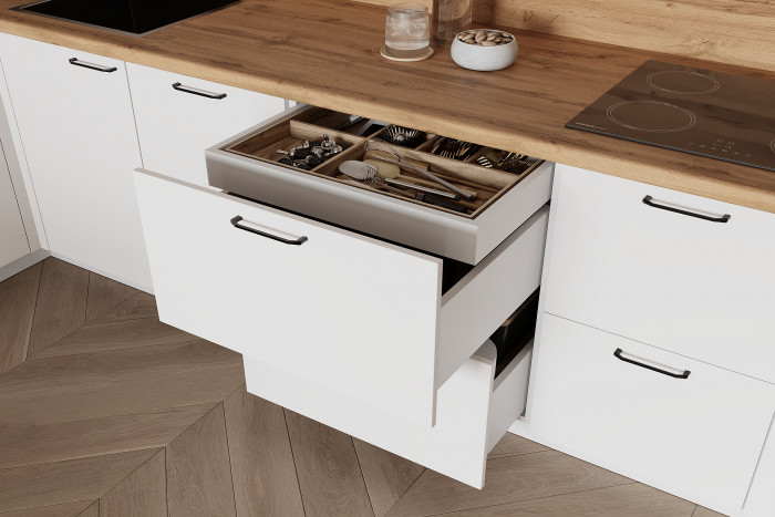 КГ Угловой 1500х3150 (с пм) , Белый софт матовый  Арника РМ в.6