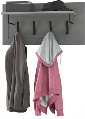 Остин 15.12 Вешалка, серый графит