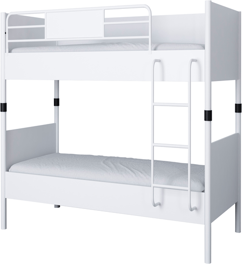 Двухъярусная кровать Дельта Лофт 20.02.02 Белый