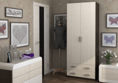 Шкаф Дуэт, Венге/лоредо