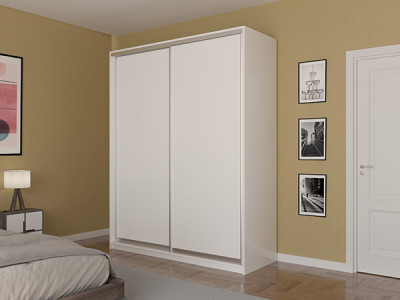 Шкаф-купе Лаурус 3 Белый 160х45х220 см