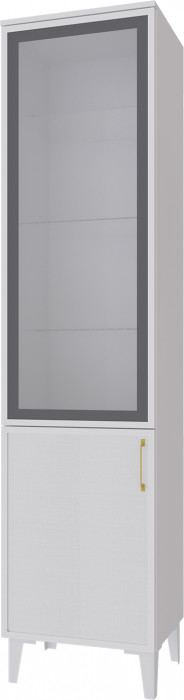 Толедо Пенал-витрина ТШ-1 белый