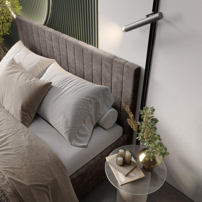 Кровать с подъемным механизмом Хлоя 1,6м, Маренго