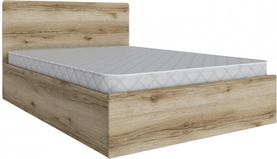 Кровать 140х200 Мадрид с настилом ДСП (МД-1), Дуб делано