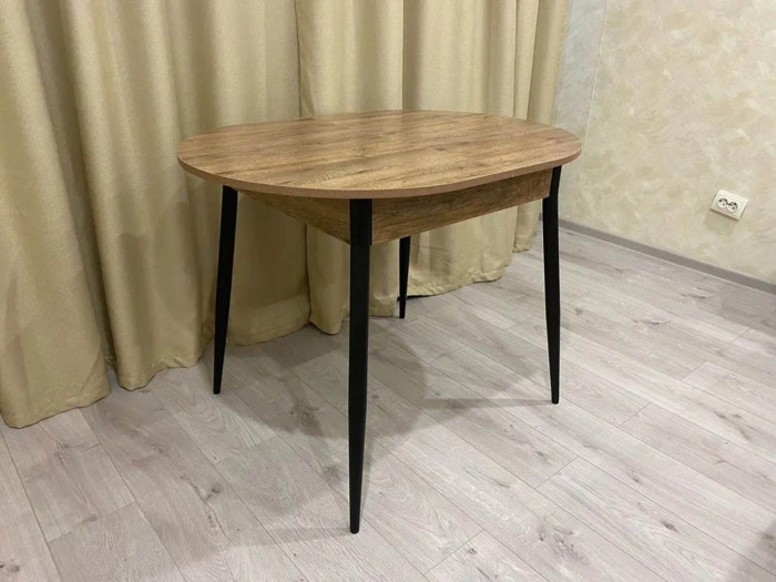 Обеденная группа Стиль-1 / Стул Х 4 шт. / Дуб Веллингтон/черный / бид 21