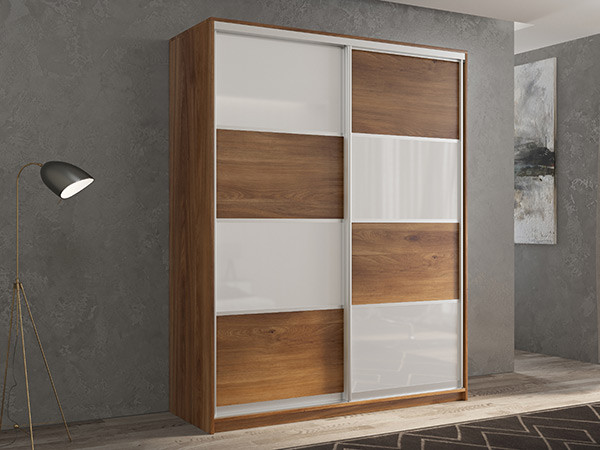 Шкаф-купе Кааппи 14 Кастелло Бренди 140х45х230 см