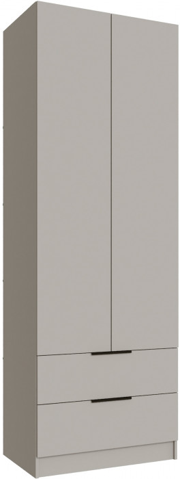 Шкаф Мадрид (0,8) с 2 ящ. без зеркала, Кашемир