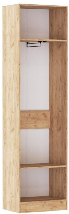 Модульная прихожая "Руэлла", композиция 1 - Крафт золотой/Кашемир