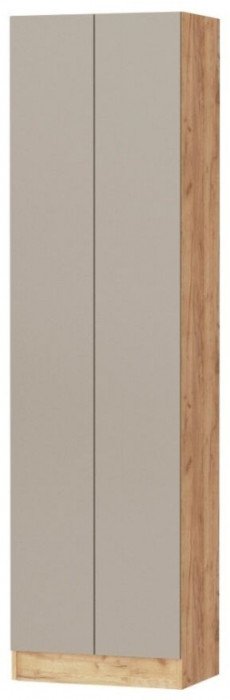 Модульная прихожая "Руэлла", композиция 2 - Крафт золотой/Кашемир