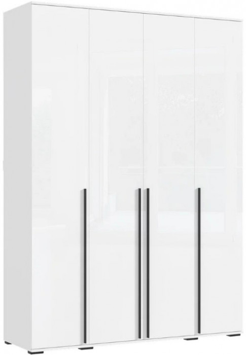 Модульная спальня Норд + Челси, композиция 2, Белый глянец/Белый