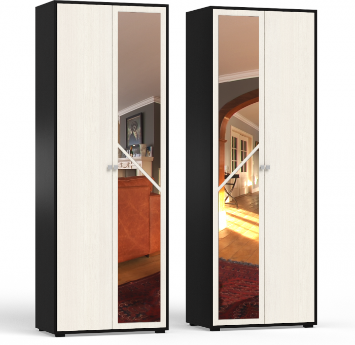 Камелия Шкаф 4-х створчатый, венге/дуб лоредо