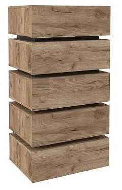 Комод высокий Натуре 6, дуб табачный