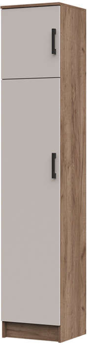 ПН-204 Машенька ЛДСП пенал (400*2020*380) дуб крафт табачный/кашемир