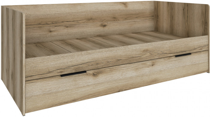 Кровать Мадрид (0,9) универсальная, Дуб делано