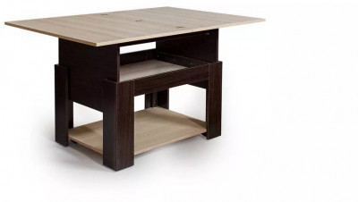 Стол журнальный-трансформер СЖТ-1 Венге/Ясень