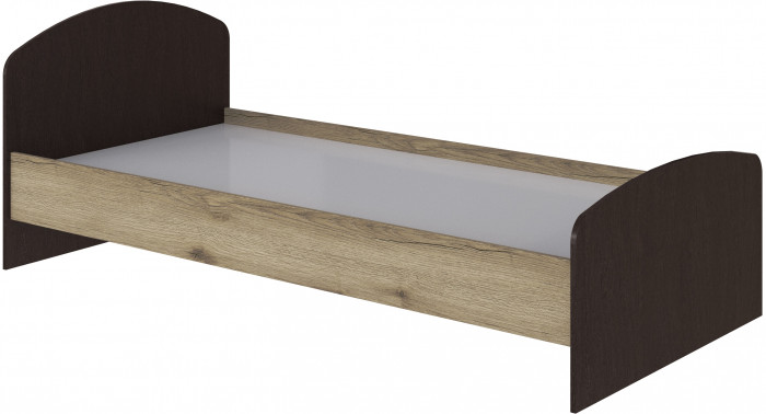 Кровать 90 Орион, Венге/Дуб делано