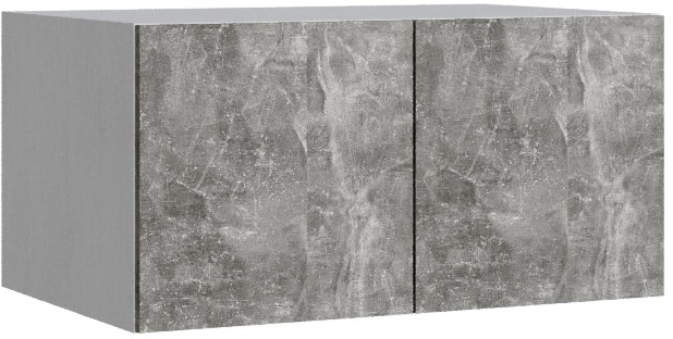 Шкаф Мадрид, композиция 11, Белый/Ателье светлое