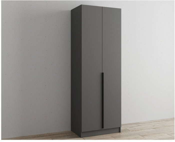Шкаф Мадрид 800 графит серый